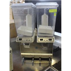 ON CHOICE:  DOUBLE-HEAD JETSPRAY JUICE DISPENSER