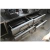 Image 2 : APPROX 5'-4 DRAWER UNDERCOUNTER COOLER
