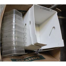 SALAD SPINNER, ROASTER, BAKING PANS & DISPENSERS