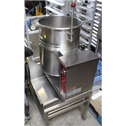 CROWN 38L ELECTRIC COMMERCIAL TILTING KETTLE