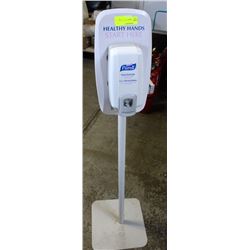 HAND SANITIZER DISPENSER ON STAND-ON CHOICE-