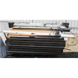 DISASSEMBLED WALK-IN COOLER- UNKOWN DIMENSIONS