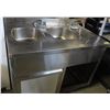 Image 1 : 3 COMPARTMENT SINK STATION