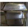 Image 1 : 3 TIER STAINLESS STEEL FOUR WHEEL CART