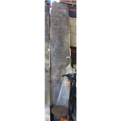 STAINLESS STEEL APPROX 8' WALL SHELF