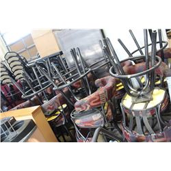 15 SWIVEL CUSHIONED BACK-REST BARSTOOL