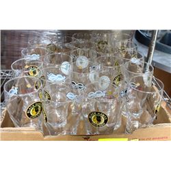 FLAT OF HOCKEY THEME BEER GLASSES-ON CHOICE-