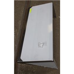 16" X 84 STAINLESS STEEL WALL SHELF