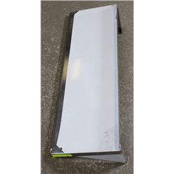 12" X 72 STAINLESS STEEL WALL SHELF