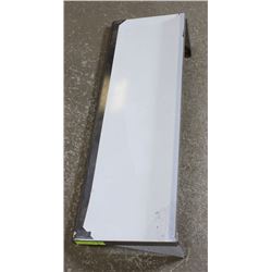 12" X 36" STAINLESS WALL SHELF