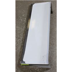 12" X 36" STAINLESS WALL SHELF