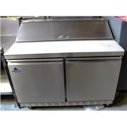 ASCEND 2-DOOR 4FT STAINLESS STEEL PREP STATION