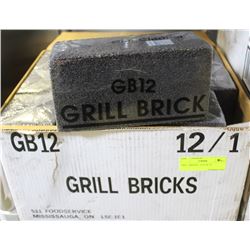 ON CHOICE:  GRILL BRICKS - LOT OF 12