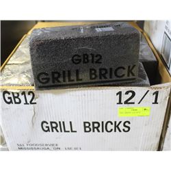 ON CHOICE:  GRILL BRICKS - LOT OF 12