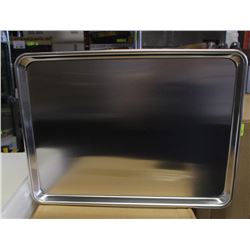 1/2 SIZE ALUMINUM BUN PANS - LOT OF 12