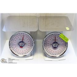 NEW 1KG/35OZ DIAL SCALES - LOT OF 2