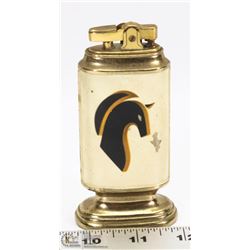 VINTAGE TABLE LIGHTER WITH HORSE DESIGN