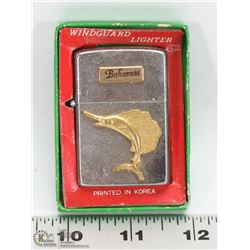 BAHAMAS WINDGUARD LIGHTER WITH SAIL FISH LOGO