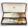 Image 1 : SHEFFIELD STAINLESS STEEL VINTAGE CARVING SET