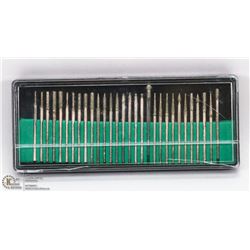 30PC DIAMOND COATING BURR AND  ENGRAVING DRILL BIT