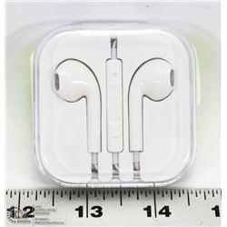 ON CHOICE: NEW WHITE APPLE STYLE EARBUDS