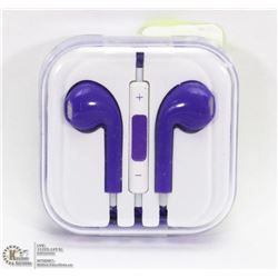 ON CHOICE: NEW PURPLE APPLE STYLE EARBUDS