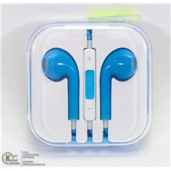 ON CHOICE: NEW BLUE  APPLE STYLE EARBUDS