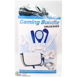 WII GAMING BUNDLE INCL 3 NEW CONTROLLERS