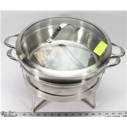 NEW CALPHALON STACKABLE DOUBLE-POT