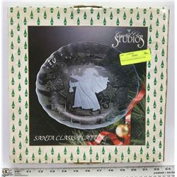 NEW SANTA CLAUSE PLATTER.