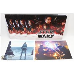 LOT OF 4 DISNEY STAR WARS THE LAST JEDI