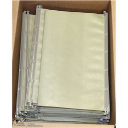 BOX OF LEGAL SIZE FILE FOLDERS