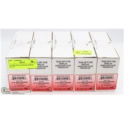 5 BOXES OF GRIP RITE  5 X 1 1/4" SCREWS