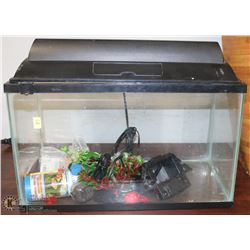 FISH TANK WITH ACCESSORIES