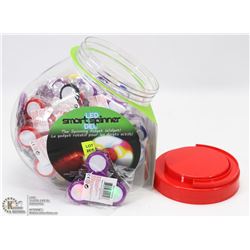 CONTAINER OF 40 NEW LED SMART SPINNERS