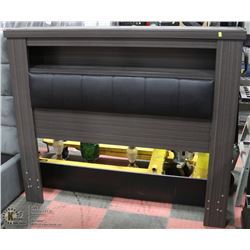 NEW QUEEN SIZE BOOKSHELF HEADBOARD
