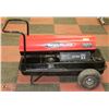 165,000BTU KEROSENE FORCED AIR HEATER