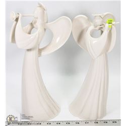 PAIR OF CIRCLE OF LOVE BY KIM LAWRENCE PORCELAIN