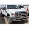 UNRESERVED !! 2008 FORD F250 XLT 4X4, CREW CAB