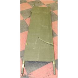 NEW 1960'S SURPLUS CANADIAN MILITARY STRETCHER/