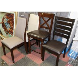 GROUP OF 5 ASSORTED CHAIRS