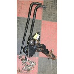 COMPLETE STABILIZER BARS AND HITCH