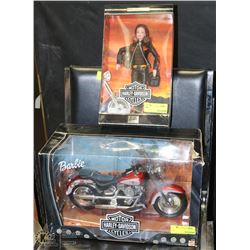 HARLEY DAVIDSON BARBIE SOLD WITH MOTORCYCLE
