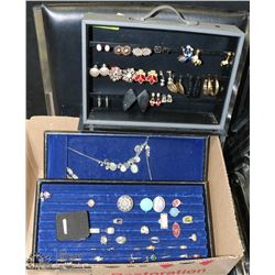 PAWN SHOP BOX OF ASSORTED JEWELLERY
