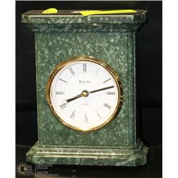 BULOVA MARBLE CLOCK