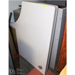 LARGE OFFICE DESK INCL TOP/BOTTOM )ALL LABELLED