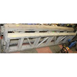 PAIR OF HEAVY DUTY 8' SIDERAILS