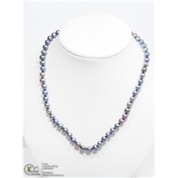 17) FRESHWATER PEACOCK PEARL NECKLACE