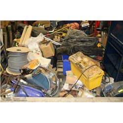 8 PALLETS WITH ASSORTED BUSINESS CLOSURE TOOLS,