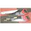Image 1 : PAIR OF HUSKY 20" HANDSAWS. TOOLS